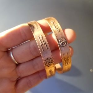 Copper Bangles Bracelets